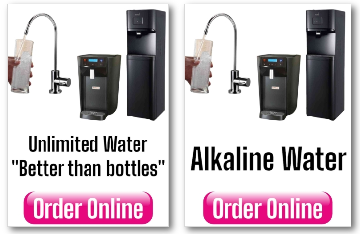 Click for water filtration system with unlimited water